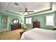 Primary bedroom with ample space and soothing color palette at 113 Pecorri Ct, Auburndale, FL 33823