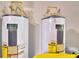 Two Premier Plus energy efficient water heaters ready to provide continuous hot water at 113 Pecorri Ct, Auburndale, FL 33823