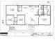 Detailed floor plan showcases three bedrooms, two baths, a living room, kitchen and Gathering room at 11466 Nw 8Th Pl, Ocala, FL 34482