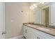 Double vanity bathroom with modern finishes at 14261 Crest Palm Ave, Windermere, FL 34786