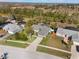 Aerial view of neighborhood homes at 15729 Greater Groves Blvd, Clermont, FL 34714