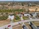 Aerial view of single-Gathering home with a large backyard at 15729 Greater Groves Blvd, Clermont, FL 34714