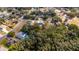 Scenic aerial view of a residential area featuring well-maintained homes and mature trees enhancing privacy at 1617 Myrtle Lake Ave, Fruitland Park, FL 34731