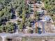 Aerial view of property and surrounding area at 1668 Cr 543A, Sumterville, FL 33585