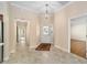 Bright and airy entryway with tile floors at 2222 Southwood Dr, The Villages, FL 32162