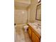 Clean bathroom, featuring a tub shower combo and vanity at 225 Sutherland Ct, Apopka, FL 32712