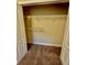 Walk-in closet with double doors and wire shelving at 225 Sutherland Ct, Apopka, FL 32712