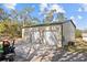 Large two-door garage with ample space for vehicles or storage at 24429 Adair Ave, Sorrento, FL 32776