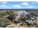 Aerial view of single-Gathering home near lake at 25547 Belle Helene, Leesburg, FL 34748