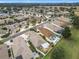 Aerial view of a residential neighborhood at 2849 Leicester Ter, The Villages, FL 32162