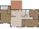 Detailed floor plan showing layout of rooms, dimensions, and appliance locations at 307 Park Ave, Groveland, FL 34736