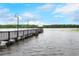 Peaceful scene of a pier stretching over a calm lake, perfect for relaxing and enjoying nature at 3480 Soho St # 206, Orlando, FL 32835