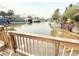 Scenic canal view from the private dock for peaceful waterfront living at 1611 Canal Ct, Tavares, FL 32778