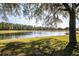 Scenic lake view showcasing the serene water and bordering trees on a sunny day at 16825 Sunrise Vista Dr, Clermont, FL 34714