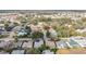 Aerial view of neighborhood, showcasing homes and streets at 17145 Se 93Rd Yondel Cir, The Villages, FL 32162