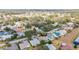 Aerial view of neighborhood, showcasing homes and streets at 17145 Se 93Rd Yondel Cir, The Villages, FL 32162