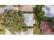 Aerial view of home showcasing roof and backyard at 17145 Se 93Rd Yondel Cir, The Villages, FL 32162