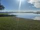 Stunning lake view from the property at 5910 Lake Emma Ct, Groveland, FL 34736