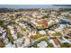 Aerial view of waterfront community with access to canals and waterways at 920 Morningview Dr, Tavares, FL 32778