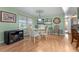 Airy dining room with bright lighting and comfortable seating at 920 Morningview Dr, Tavares, FL 32778