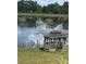 Lakeside gazebo with scenic view and white heron at 22244 County Road 455, Howey In The Hills, FL 34737