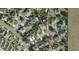 Aerial view of property highlighting its location within a neighborhood at 255 Matisse Ave, The Villages, FL 32162