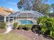 Beautiful screened-in pool area offering a private oasis, perfect for enjoying sunny days and cool evenings at 5746 Crestview Dr, Lady Lake, FL 32159