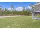 Spacious backyard featuring newly installed green sod and a blank canvas for outdoor landscaping at 68 Malauka Pass Crse, Ocklawaha, FL 32179