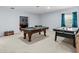 Game room featuring a pool table, air hockey, and access to bonus room at 887 Daisy Hill Ct, Apopka, FL 32712