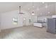 Open concept living room and kitchen at 654 Nw 9Th Ave, Webster, FL 33597