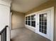 Covered balcony with railing at 3605 Conroy Rd # 535, Orlando, FL 32839