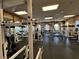 A fitness center with strength training equipment and weight machines at 3605 Conroy Rd # 535, Orlando, FL 32839