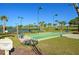 Outdoor shuffleboard courts offer a fun recreational activity for community residents at 3808 Serena Ln, Clermont, FL 34711