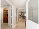 Bright foyer with tile floors leads to an open-concept living area with an archway at 922 Cancun Ct, The Villages, FL 32159