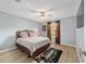 Comfortable bedroom with natural light and ceiling fan at 17454 Se 81St Newberry Ct, The Villages, FL 32162