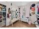 Bright walk-in closet with a window and plenty of storage space at 1212 Windy Bluff Dr, Minneola, FL 34715