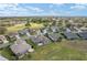 Beautiful aerial view of a golf course community with well-maintained lawns and mature trees on a bright sunny day at 13146 Se 91St Court Rd, Summerfield, FL 34491