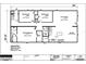 Detailed floor plan of a 3-bedroom, 2-bathroom home, showcasing its layout and dimensions for optimal living at 17442 Eve Dr, Montverde, FL 34756