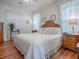 Serene bedroom with decorative furnishings and a large bed for a relaxing retreat at 33409 Pennbrooke Pkwy, Leesburg, FL 34748