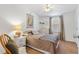 A serene bedroom featuring stylish décor and good natural light at 520 Saint Andrews Blvd, The Villages, FL 32159