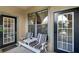 The patio is a perfect spot for relaxation featuring a table and chairs at 907 Charo Pkwy # 915, Davenport, FL 33897