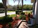 Well-maintained front yard and landscaping at 10173 Julia Isles Ave, Oxford, FL 34484