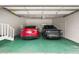 Spacious two car garage with clean epoxy floor at 1223 Overlook Rd, Eustis, FL 32726