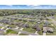Neighborhood aerial view featuring neatly landscaped yards and a nature-filled backdrop at 4000 Se 98Th Pl, Belleview, FL 34420