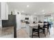 Kitchen featuring granite countertops, stainless steel appliances, pendant lighting, and tile floors at 5363 Timberland Ave, St Cloud, FL 34771