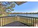 Enjoy the views of the lake from this wooden deck at 18944 Bates Ave, Eustis, FL 32736