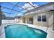 Backyard retreat showcasing a refreshing private pool at 201 Andover Dr, Davenport, FL 33897