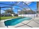 Screened in pool with beautiful yard views at 201 Andover Dr, Davenport, FL 33897