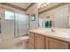 Bathroom with a combination tub and shower at 25274 Lost Oak Cir, Leesburg, FL 34748