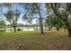 The backyard leads down to the lake, offering an immersive nature experience at 31241 Benton Dr, Eustis, FL 32736